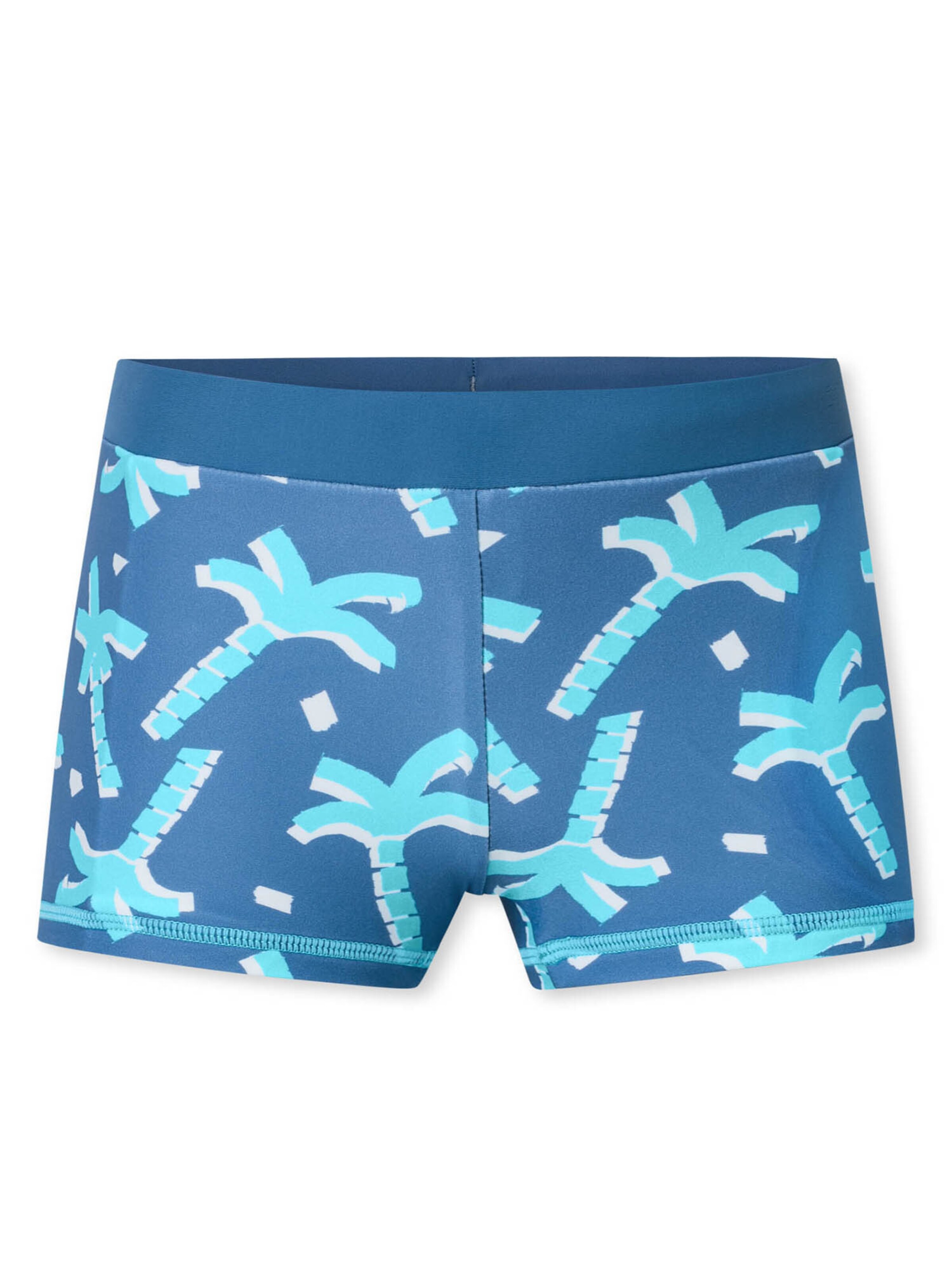 SCHIESSER Badehose ' Aqua Kids Boy ' in Blau: Vorderseite