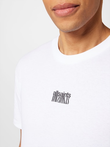 AllSaints T-shirt 'REFRACT' i vit