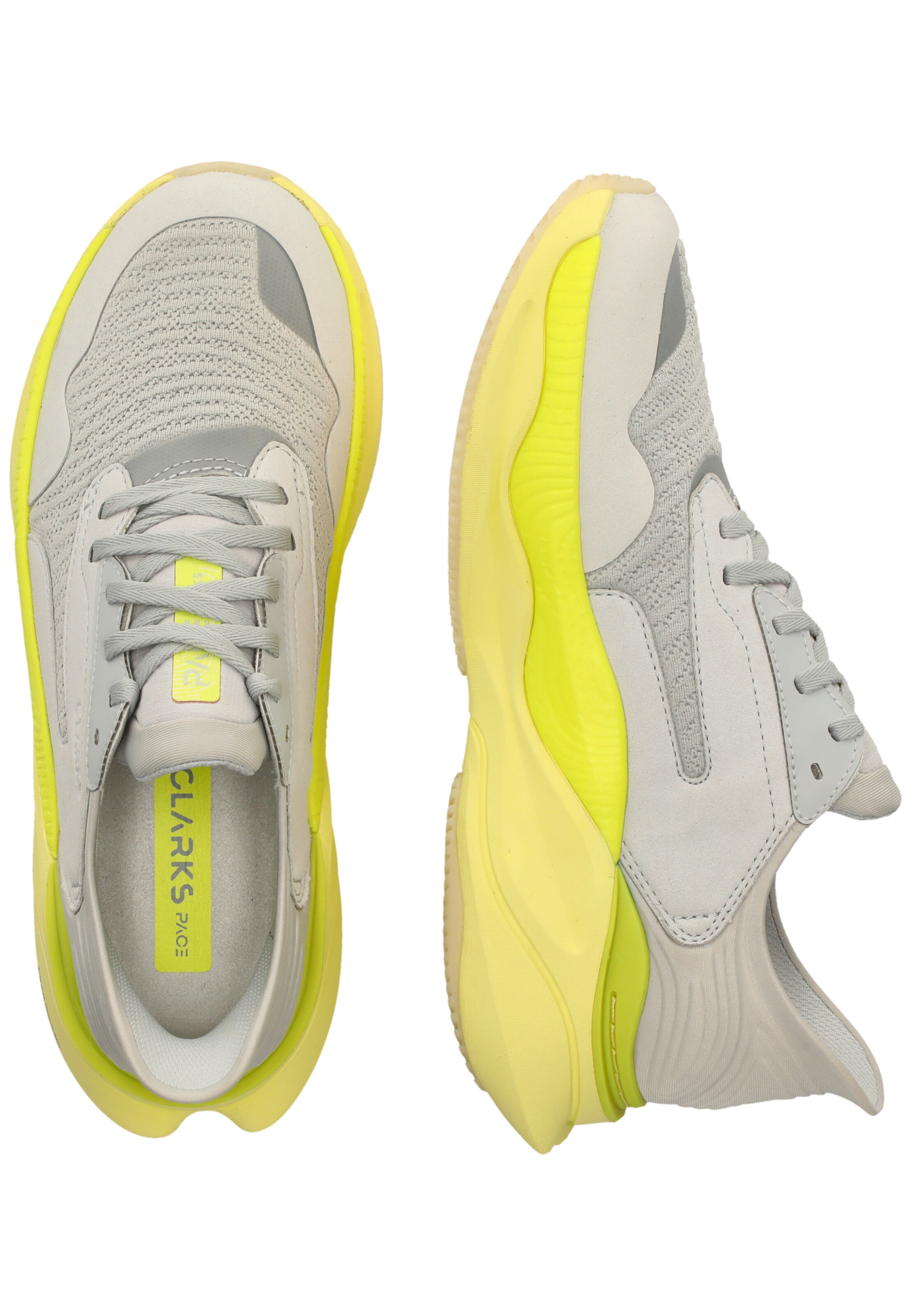 CLARKS Sneaker 'Clarks Pace' in Beige