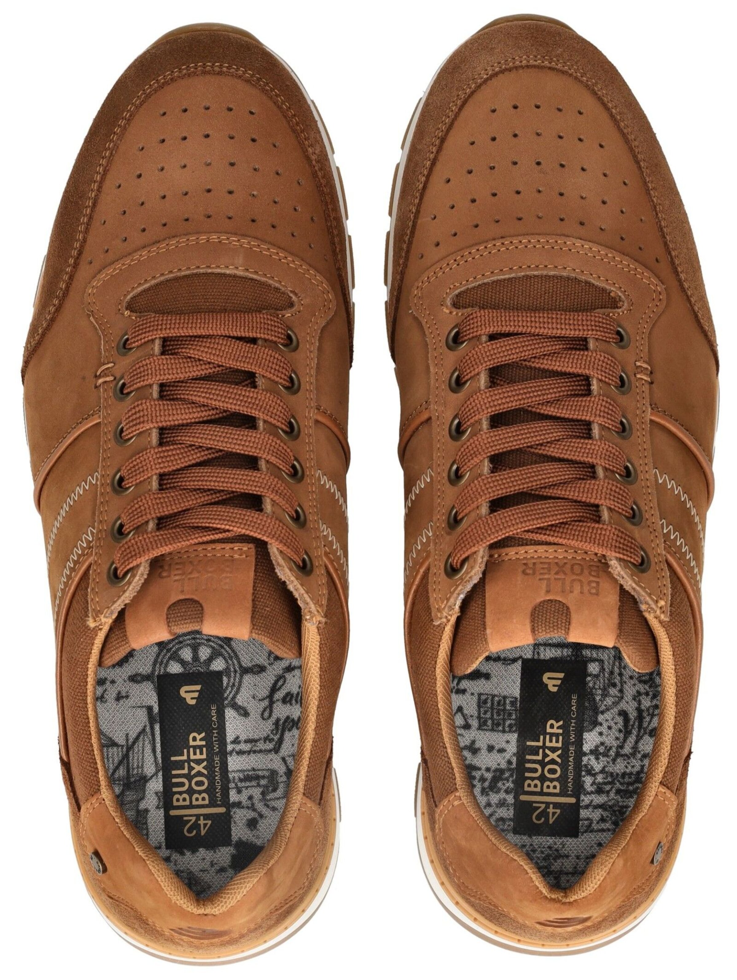 Baskets basses BULLBOXER en marron