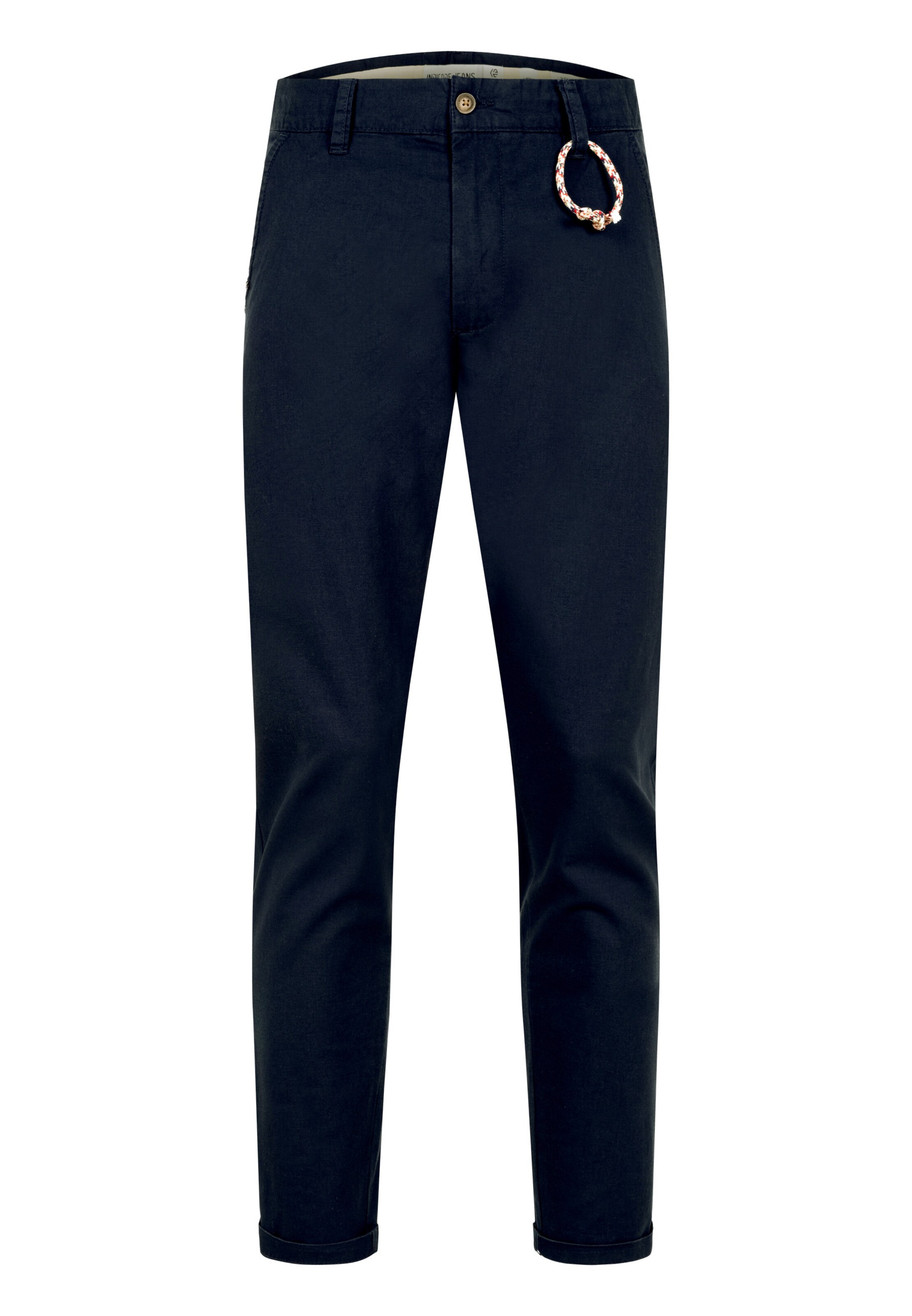 INDICODE JEANS Chino Pants 'Melio' in Navy, Item view