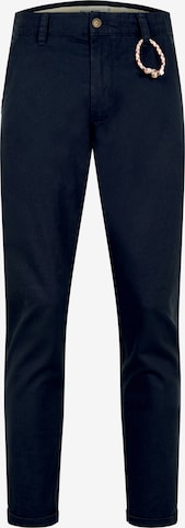 Regular Pantalon chino 'Melio' INDICODE JEANS en bleu : devant