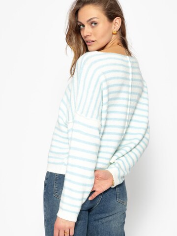 SASSYCLASSY Pullover in Weiß: Vorderseite