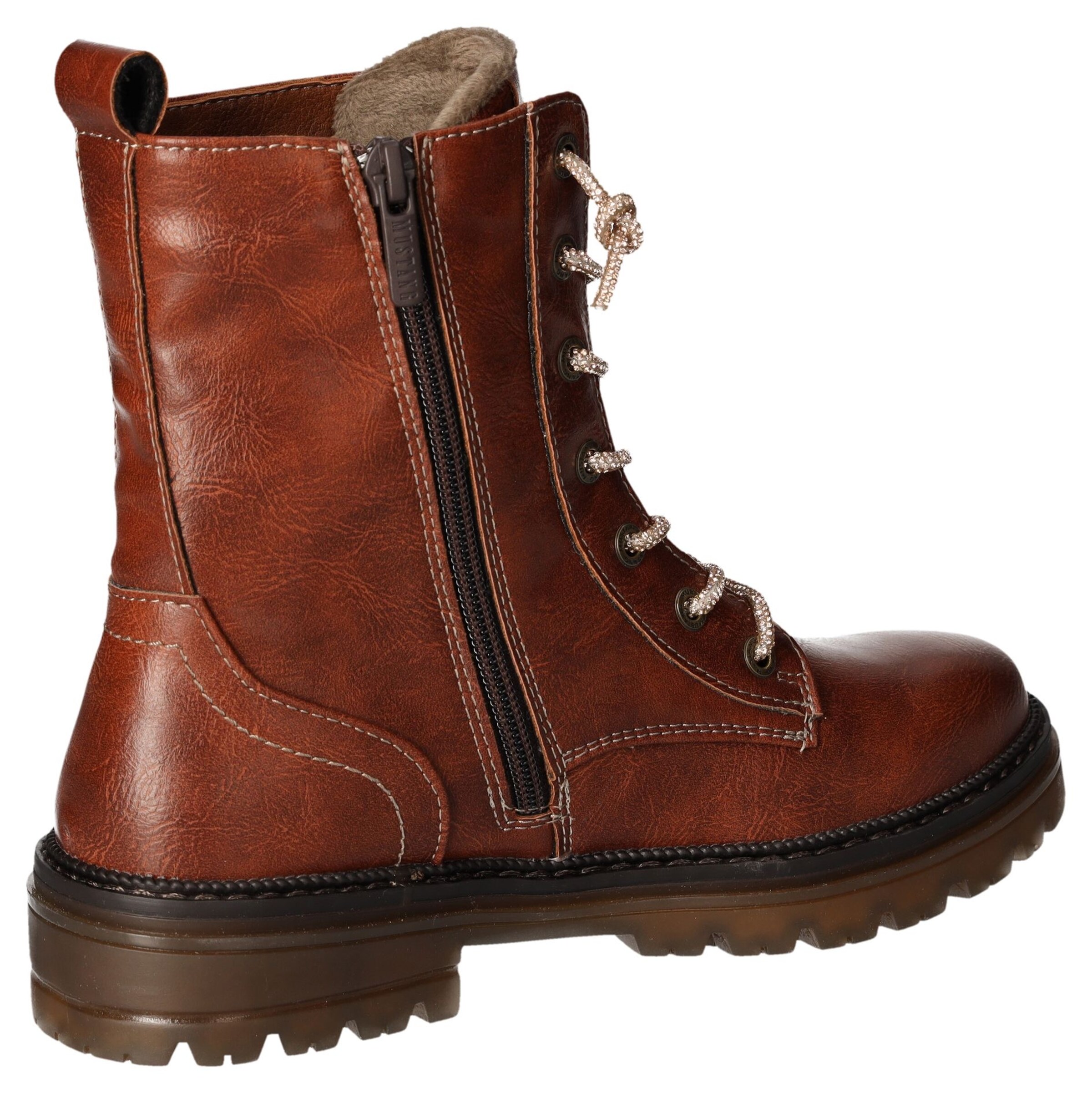 MUSTANG Stiefelette in Braun