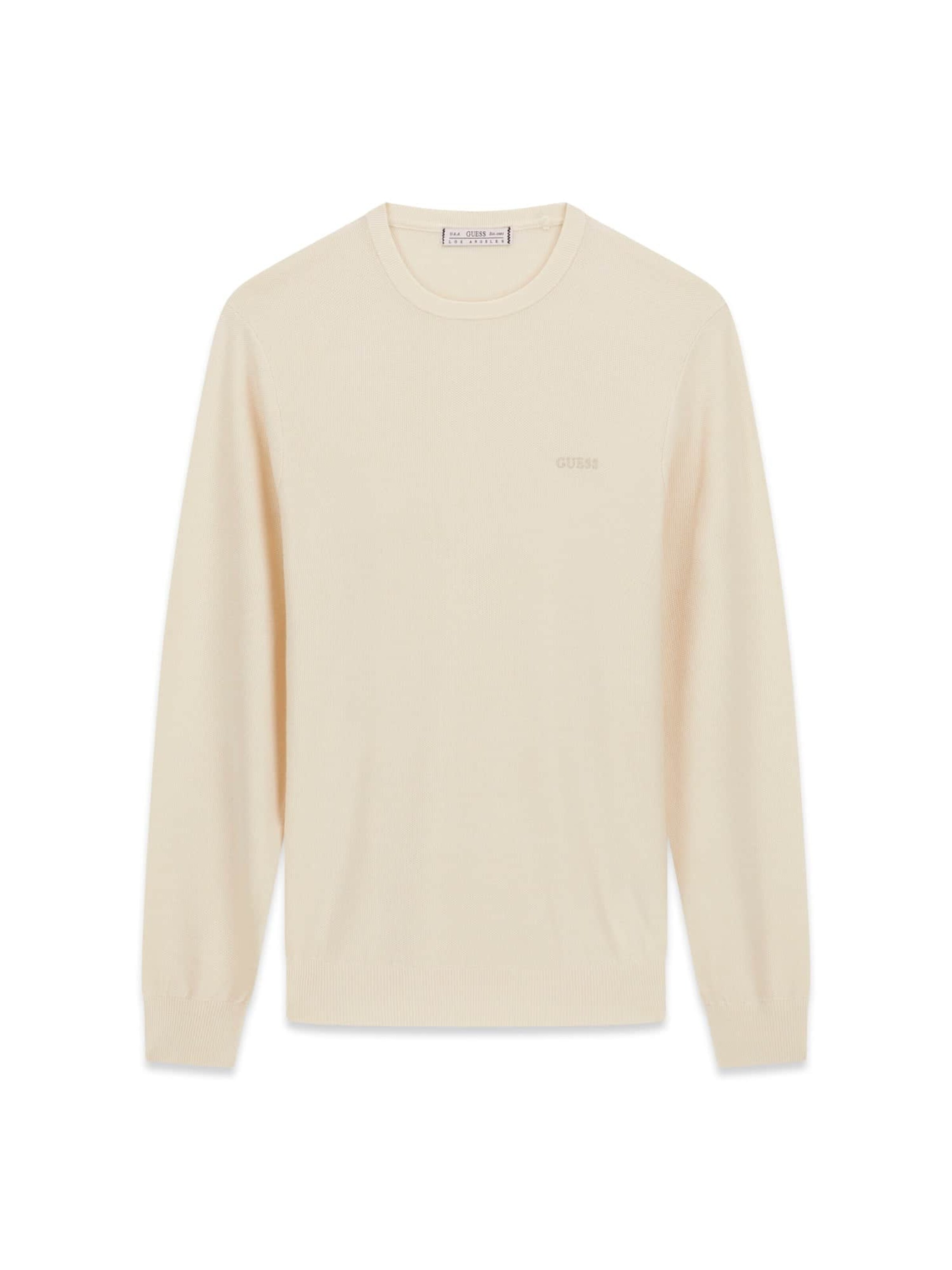 GUESS Sweater in Beige: front
