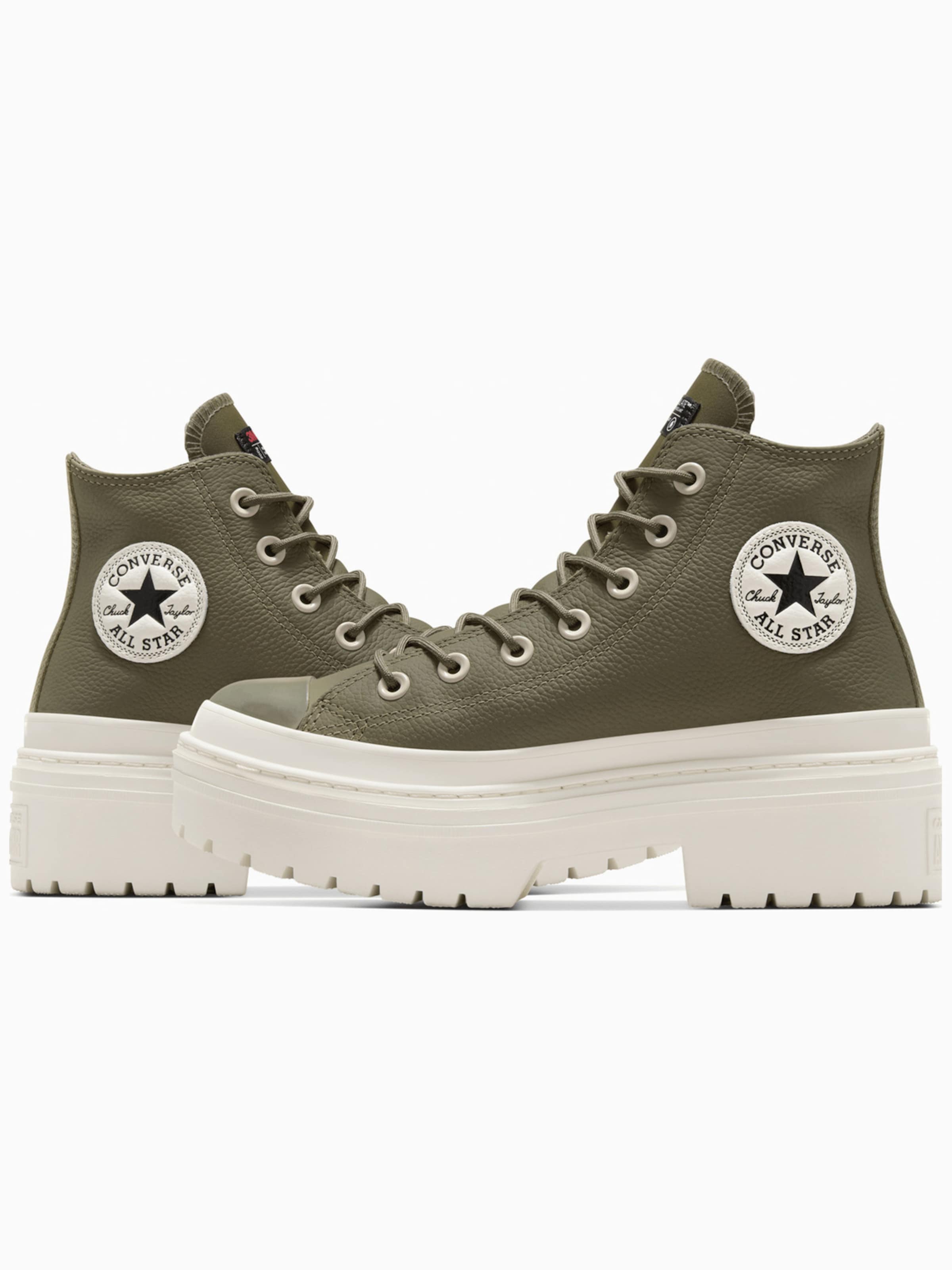 Sneaker alta 'Converse Chuck Taylor As Lugged Heel' di CONVERSE in verde