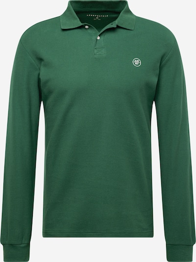 AÉROPOSTALE Shirt in Green / White, Item view