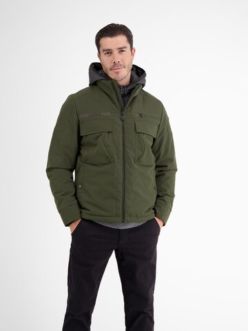 LERROS Outdoorjas in Groen: voorkant