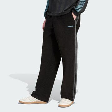 ADIDAS ORIGINALS Regular Trousers in Black: front