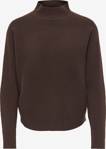 Pull-over 'PRIME ' JDY en marron : devant