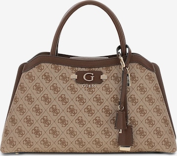 GUESS Handtasche 'Lindsey' in Braun: Vorderseite