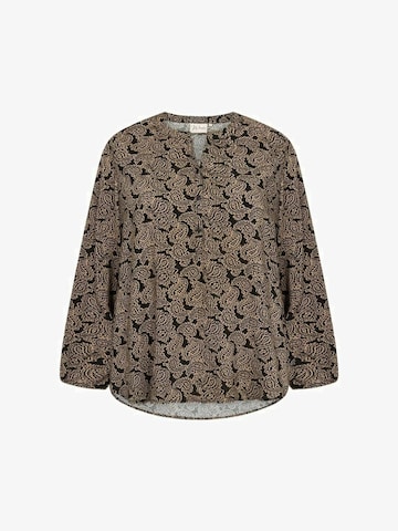 Wasabi Concept Tričko ' WA-GAJA 1. ' – hnědá: přední strana