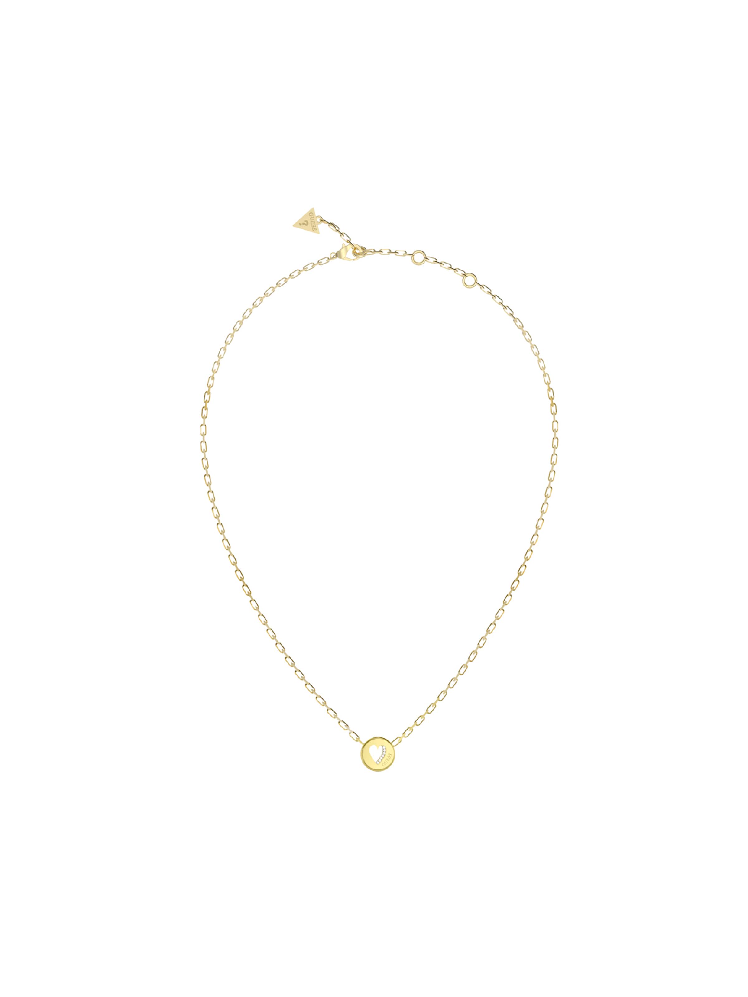 GUESS Chaîne en jaune d'or, Vue avec produit