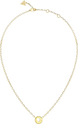 Chaîne GUESS en or : devant