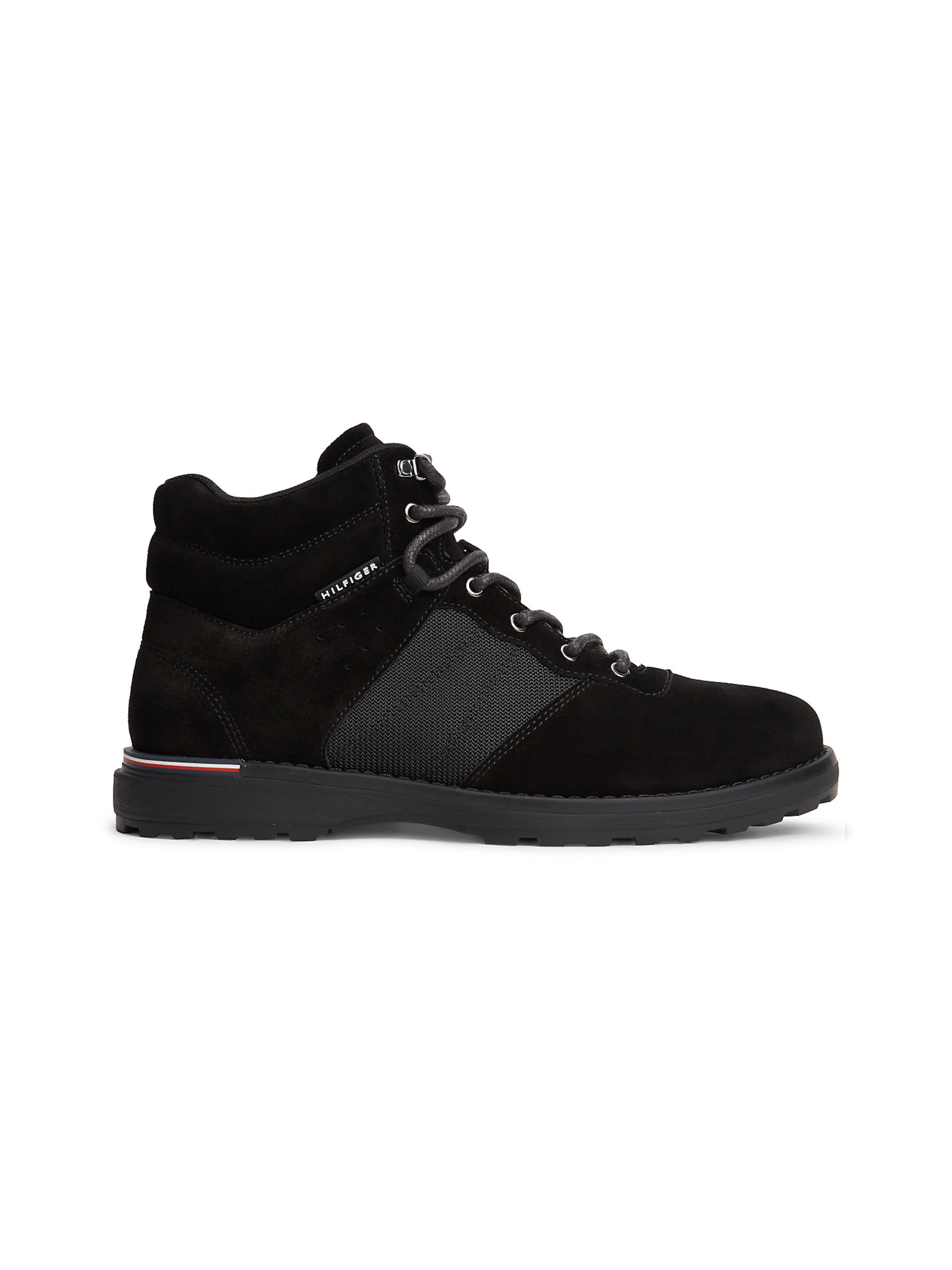 TOMMY HILFIGER Veterboots in Zwart