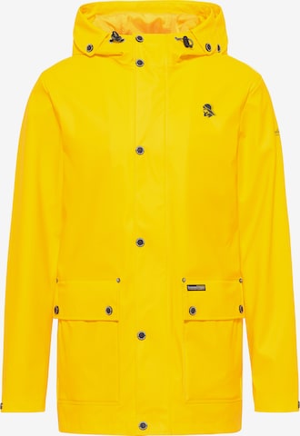 Veste fonctionnelle Schmuddelwedda en jaune : devant