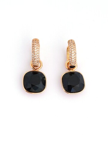Secret Stones Earrings '2in1 black perfection' in Gold