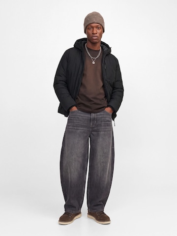JACK & JONES - Chaqueta de entretiempo en negro