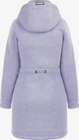 Veste en polaire Schmuddelwedda en violet