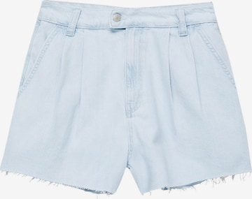 Pull&Bear Regular Jeans in Blue: front