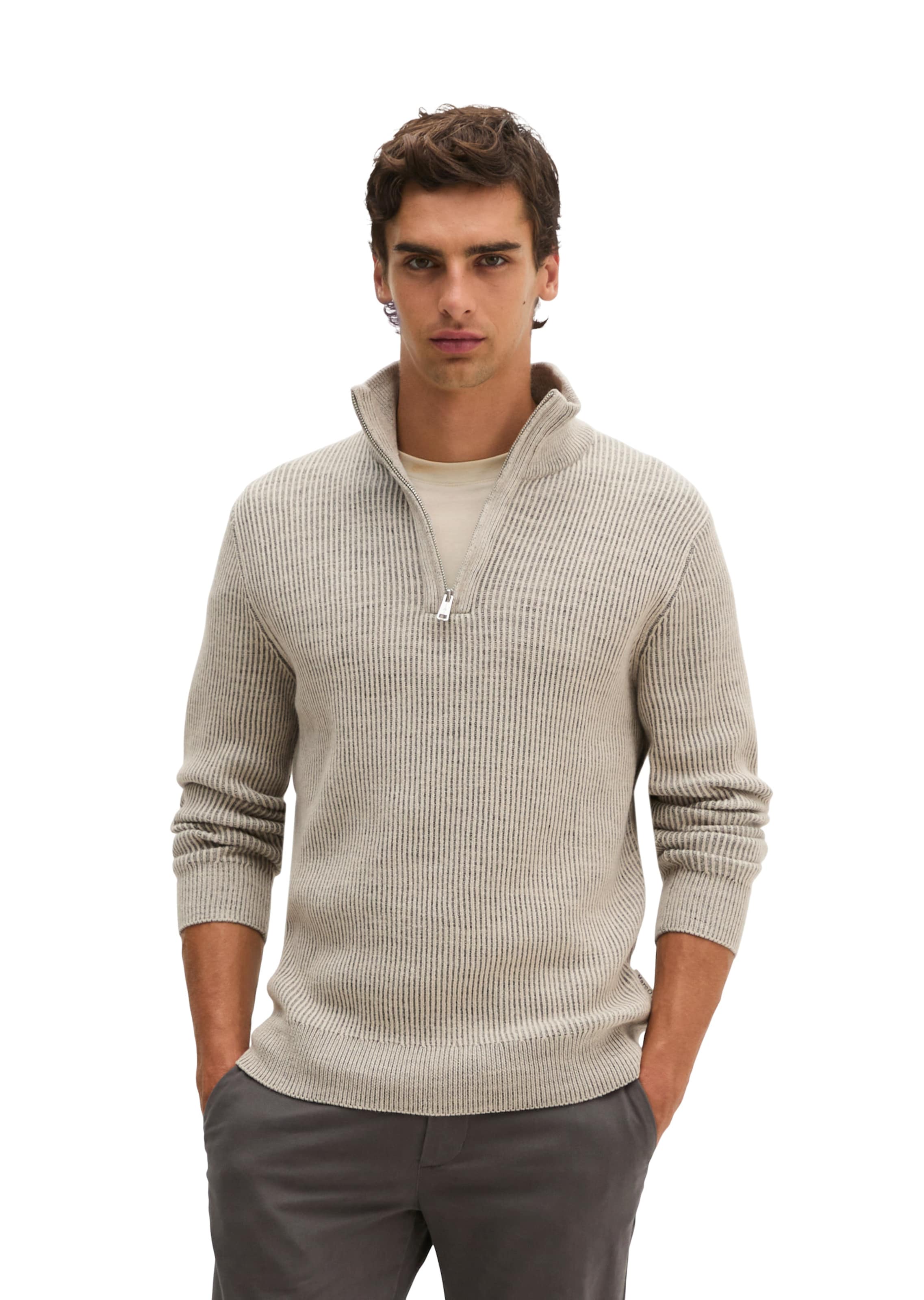 Marc O'Polo Pullover in Beige: Vorderseite
