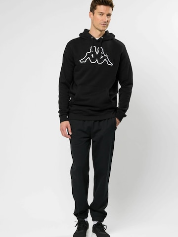 KAPPA Sweatshirt 'Airiti' in Schwarz