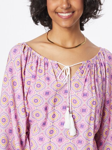 Zwillingsherz Blouse in Purple