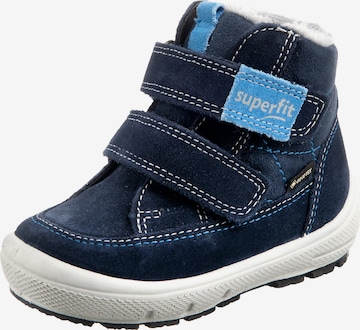 SUPERFIT Snow Boots 'Groovy' in Blue: front