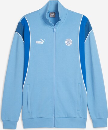 Giacca sportiva 'Manchester City' di PUMA in blu: frontale