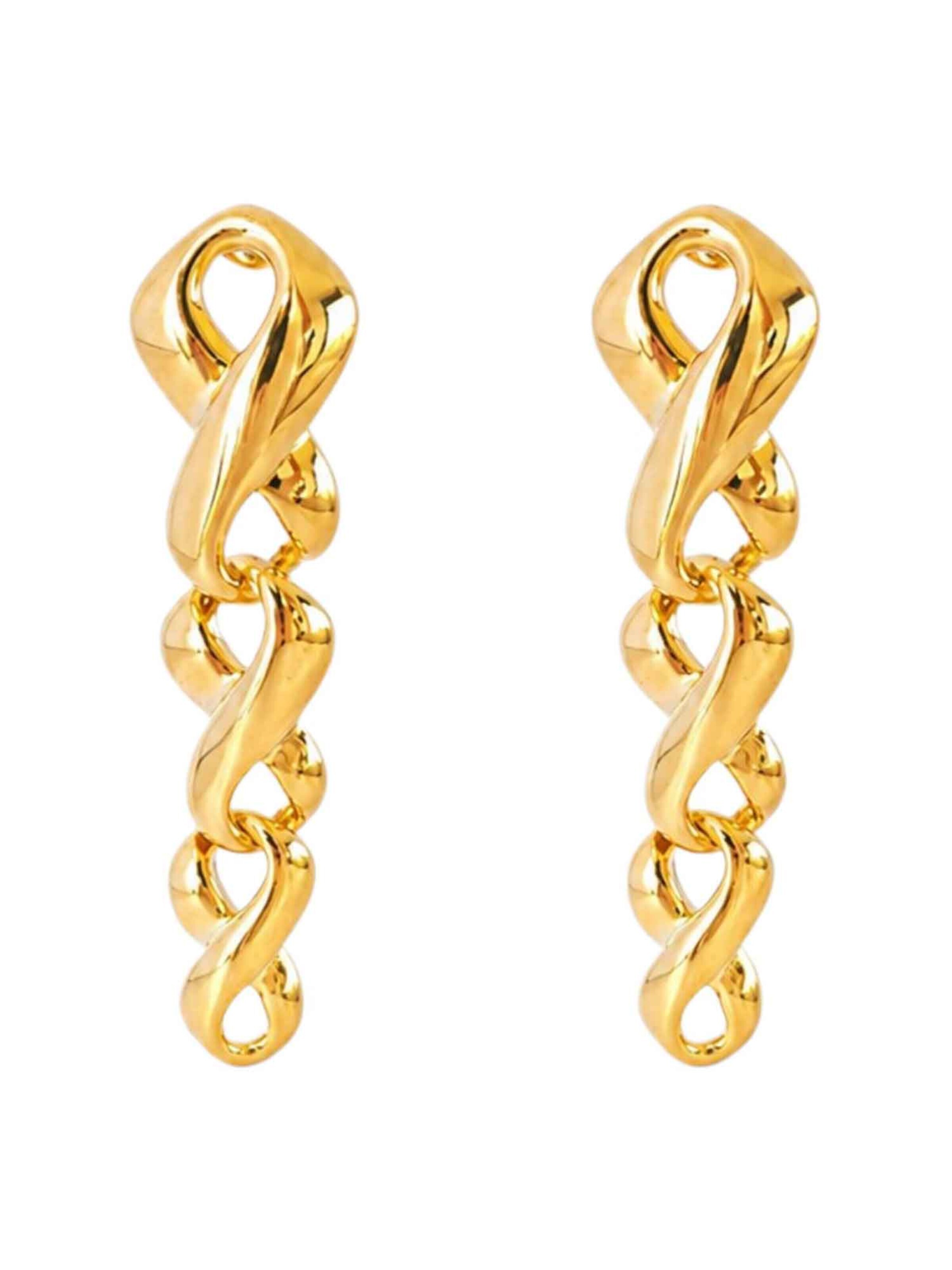 RteRme Earrings 'Orla Earrings' in Gold: front