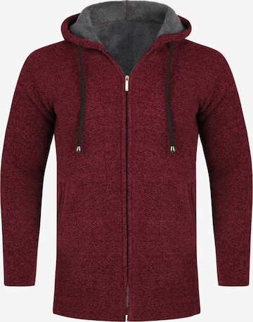 Youthup Strickjacke in Rot: Vorderseite