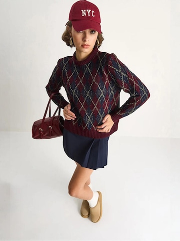 Bianco Lucci Pullover in Rot
