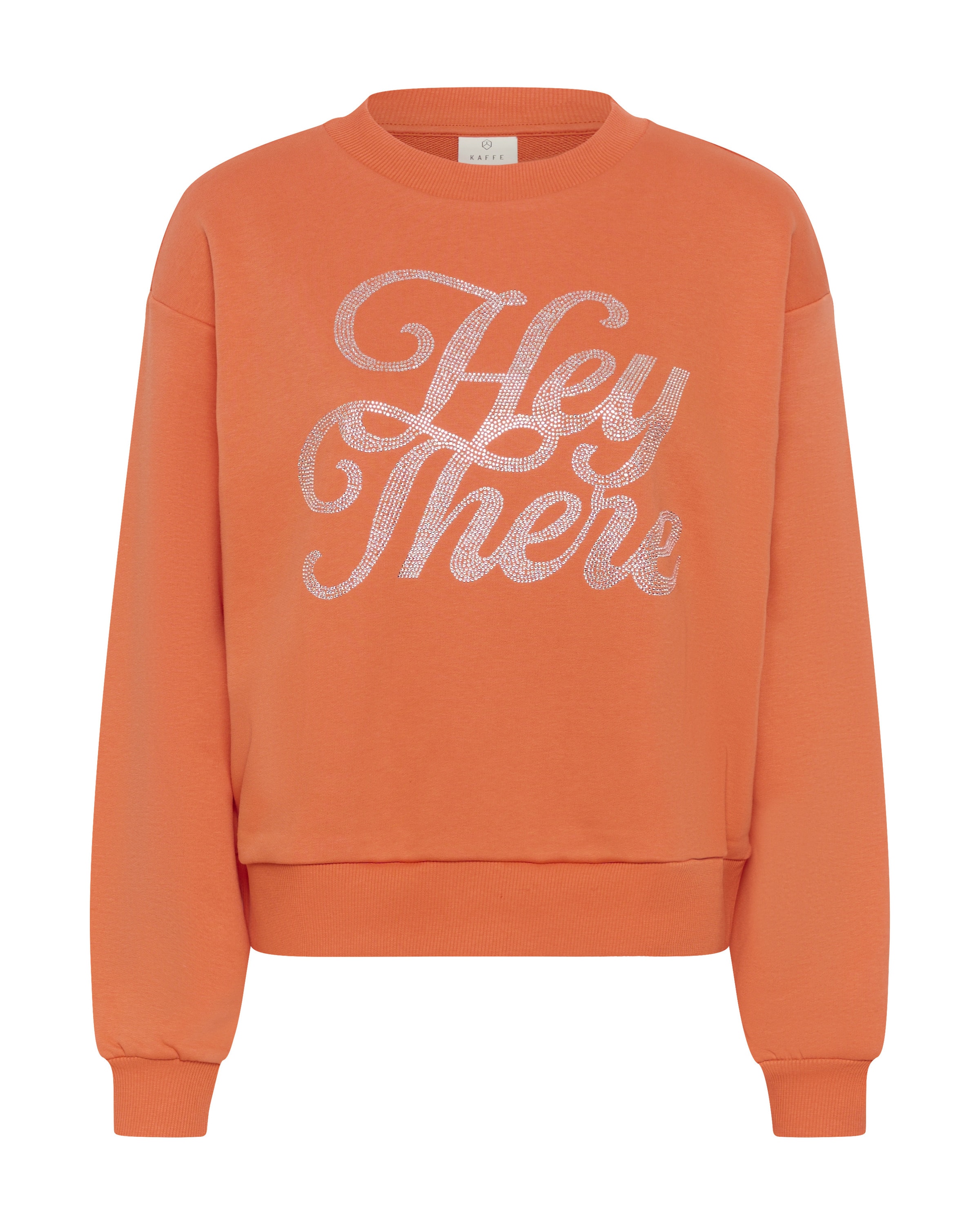 Kaffe Sweatshirt 'KArosita' i orange: forside