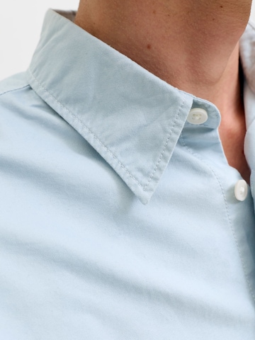 JACK & JONES - Ajuste confortable Camisa de negocios 'JORFrederiksberg' en azul