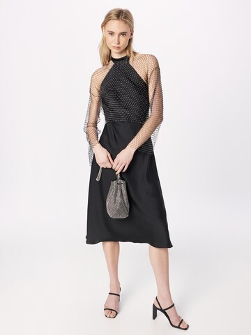 mascara Cocktail Dress in Black