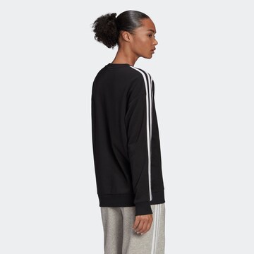 ADIDAS SPORTSWEAR Athletic Sweatshirt 'Essentials Studio Lounge 3-Stripes' in Black