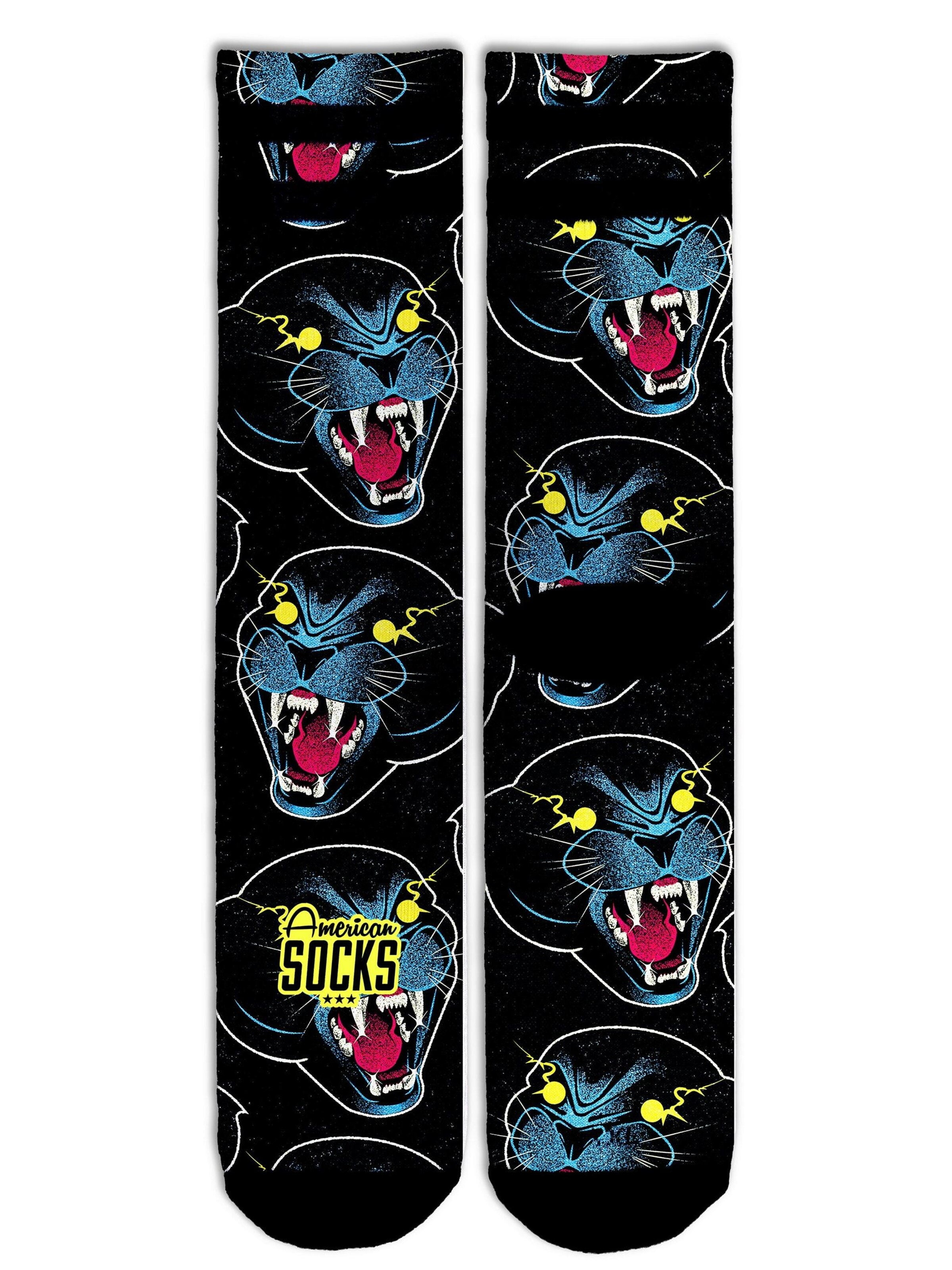 American Socks Socks 'Shadow' in Black