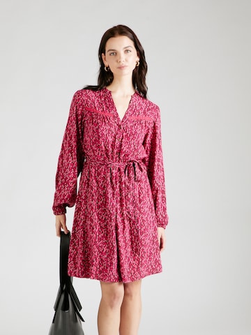 Robe-chemise GARCIA en rose : devant