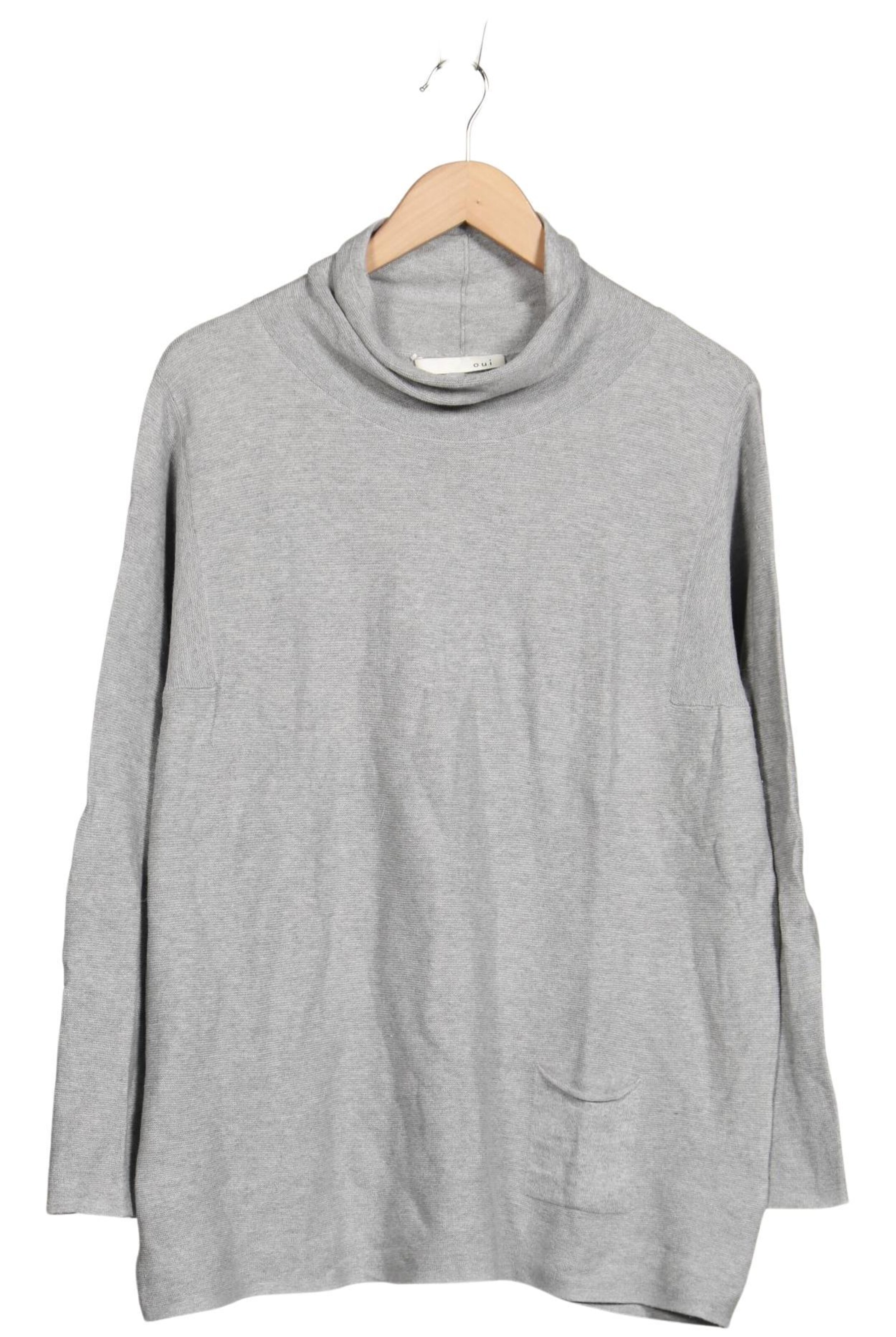 OUI Sweater & Cardigan in XXL in Grey: front