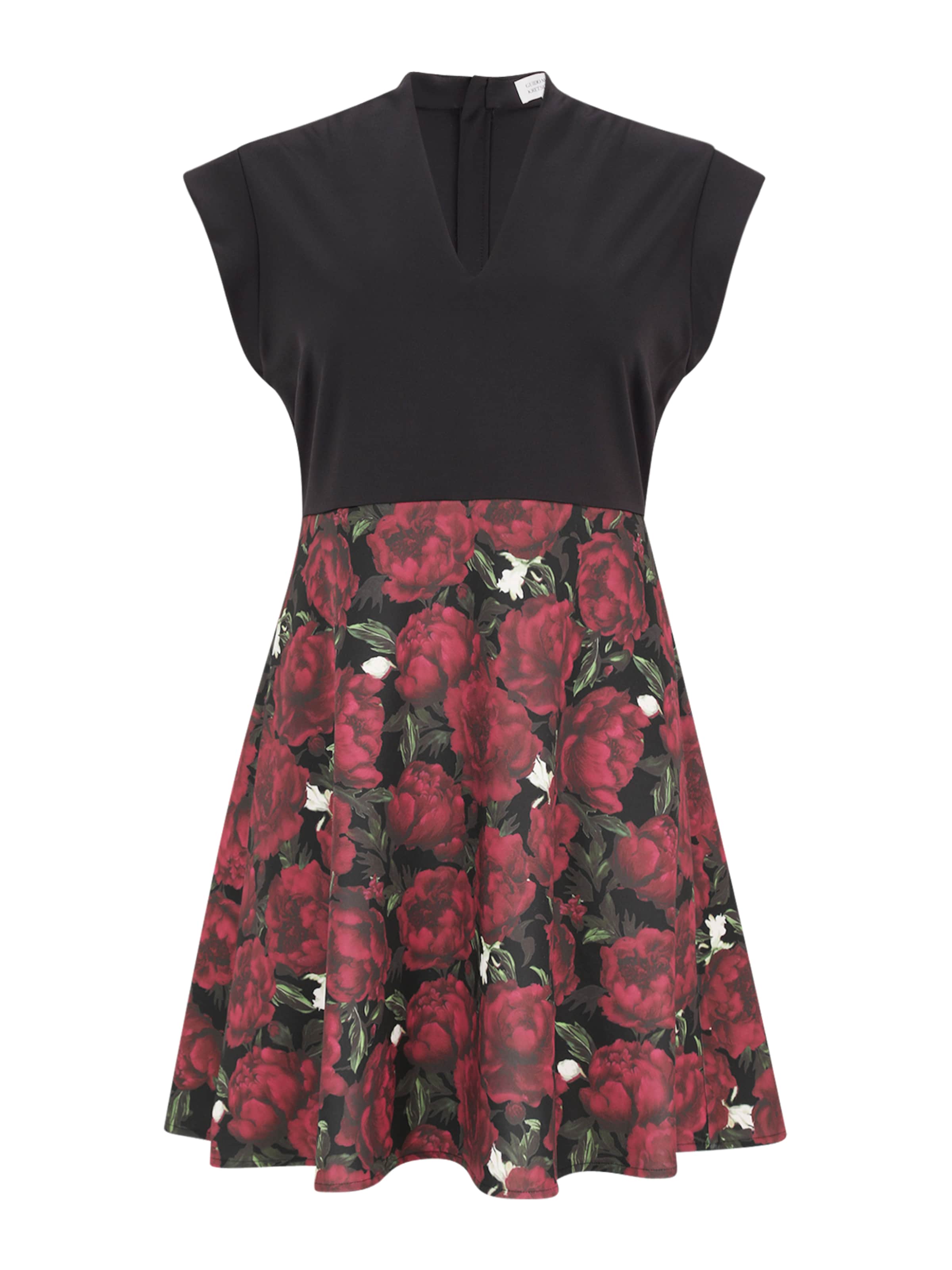 Guido Maria Kretschmer Curvy Рокля 'Paulina' в червено: отпред