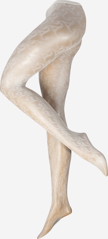 Collants FALKE en blanc : devant