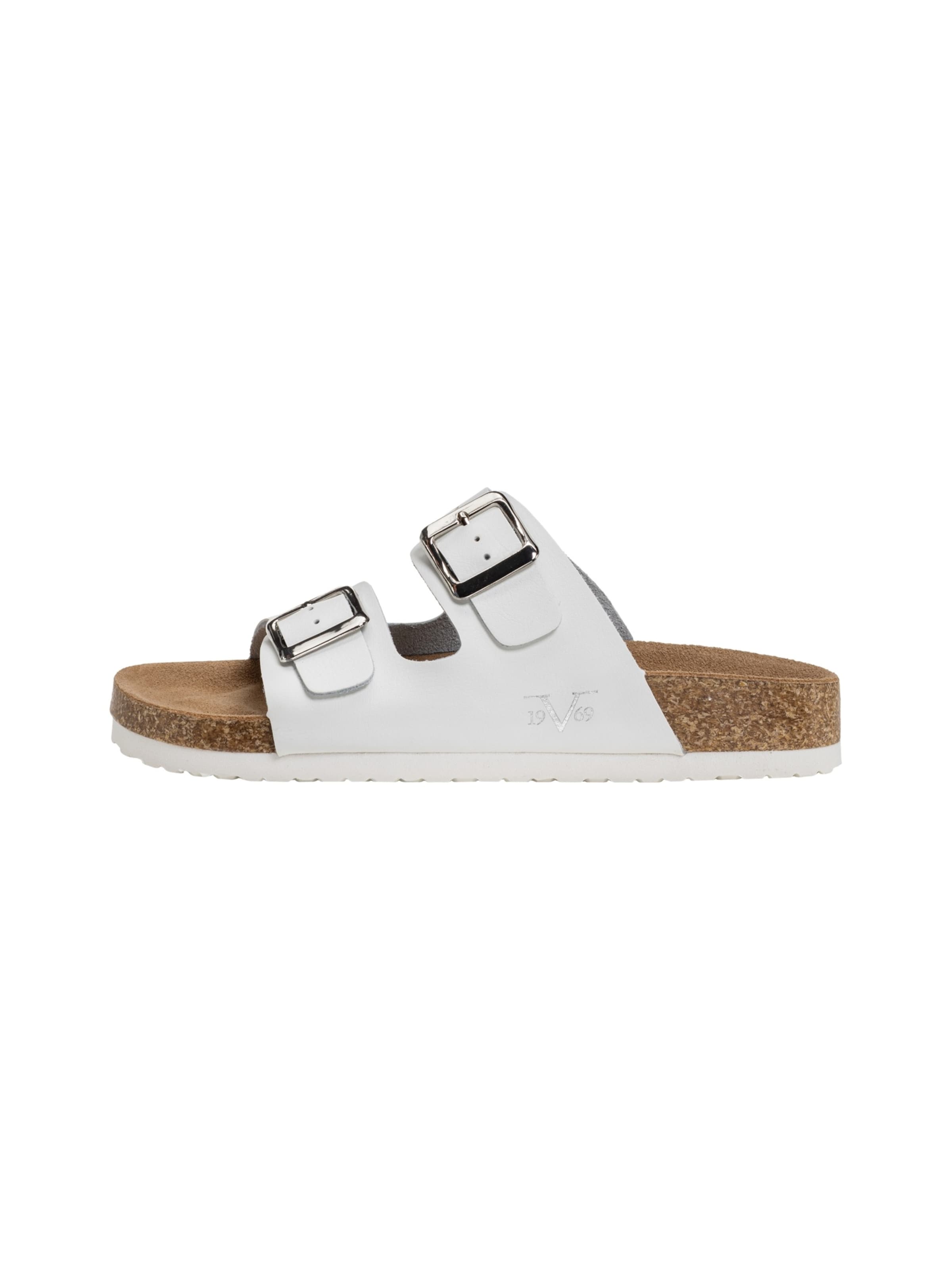 19V69 ITALIA Sandal in White: front