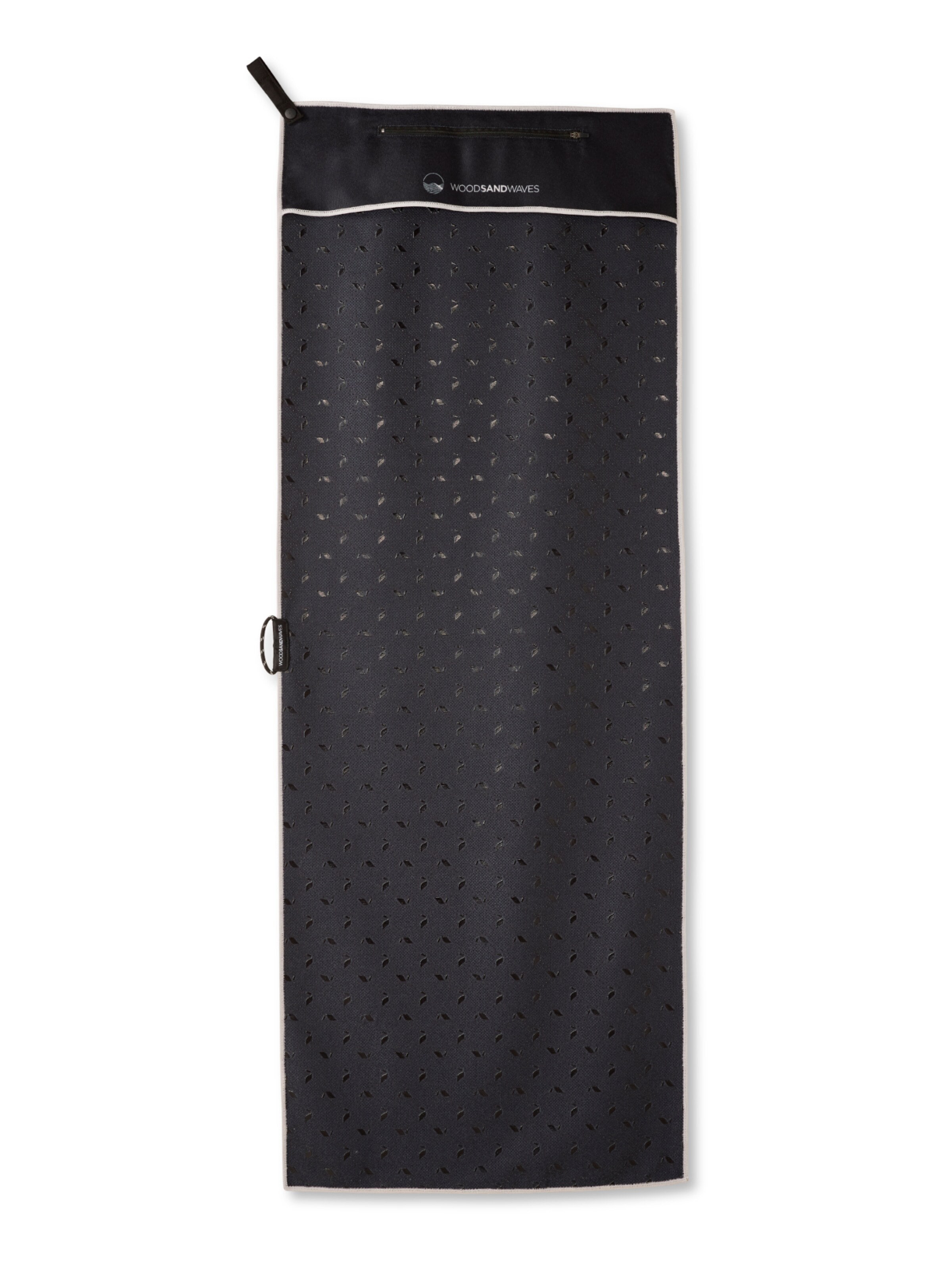 woodsandwaves Towel in Black