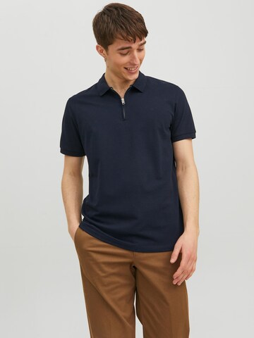 JACK & JONES Poloshirt 'SCOTT' in Blau: predná strana