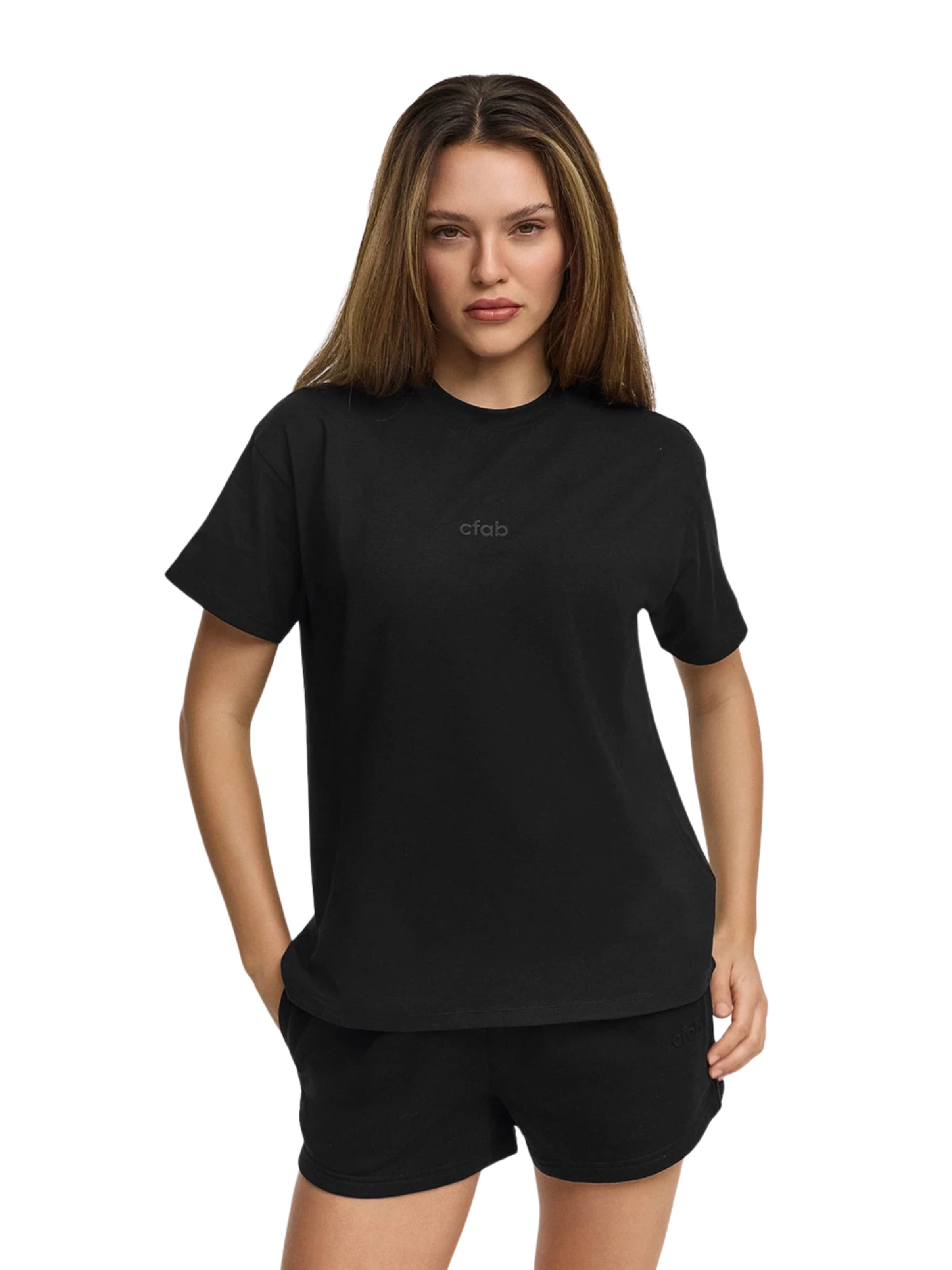 cfab (formerly creamy fabrics) Shirt 'Everyday'‌ in Schwarz