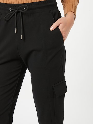 TOM TAILOR Loose fit Cargo Pants in Black