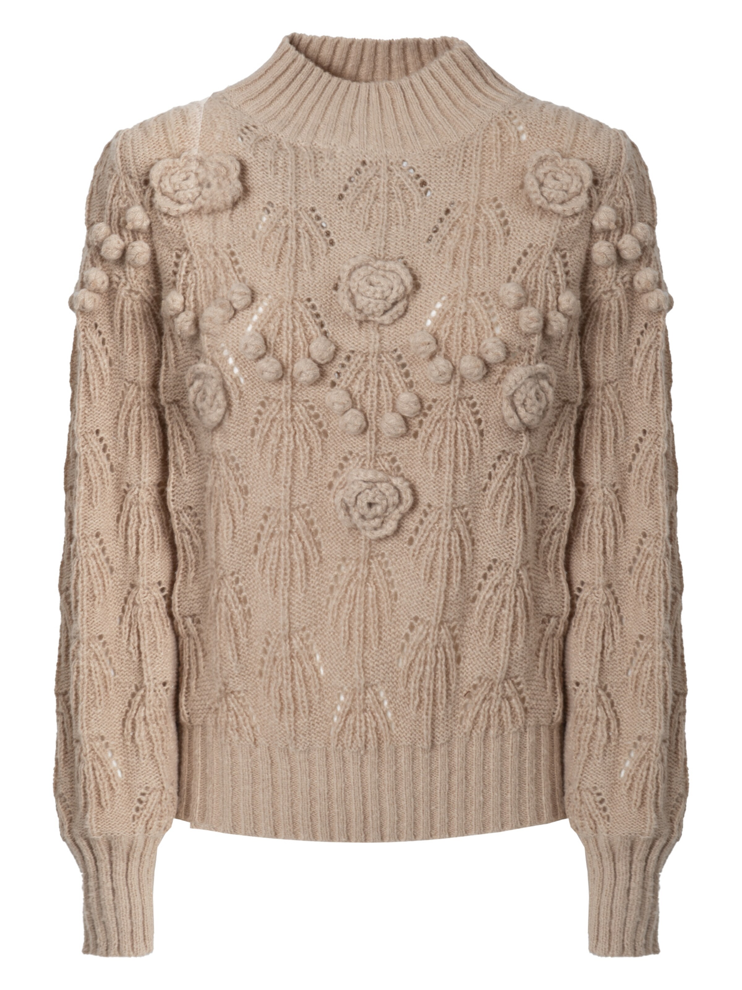 Influencer Pullover i beige: forside