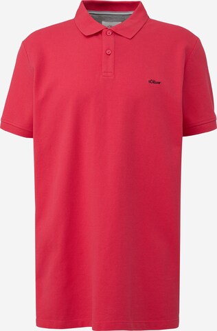 T-Shirt s.Oliver Red Label Big & Tall en rose : devant