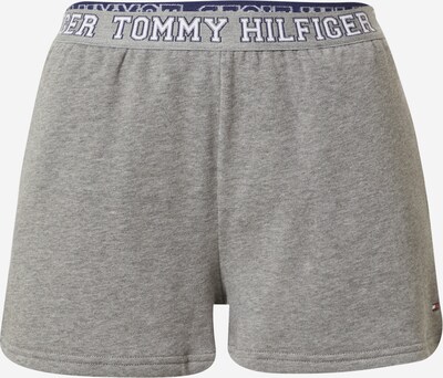 Tommy Hilfiger Underwear Pyjamahose in dunkelblau / graumeliert / weiß, Produktansicht