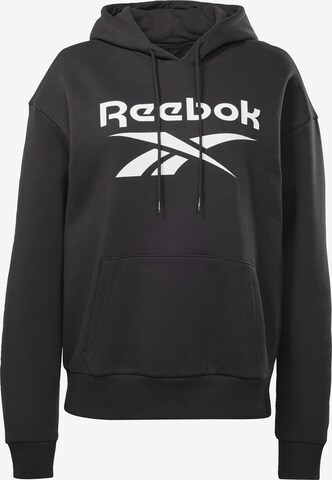 Reebok Mikina – černá: přední strana